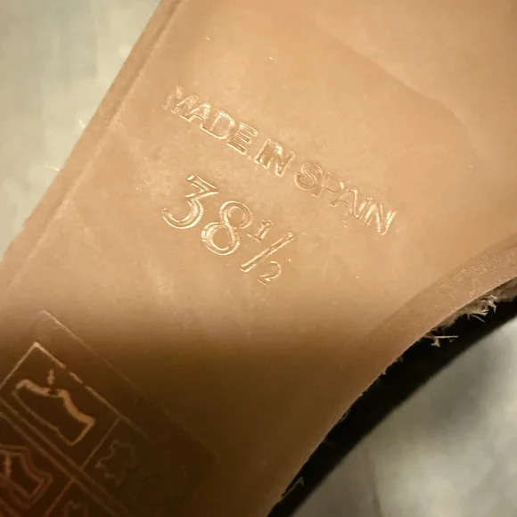 Tory Burch Black and Tan Espadrilles - Picture 4 of 4